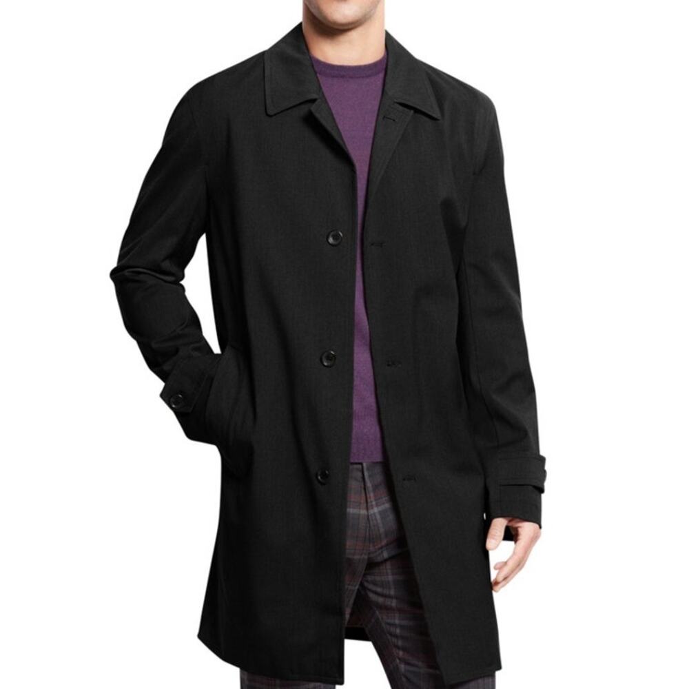 Michael Kors Mens Single Breasted Black Jacket Size 44R